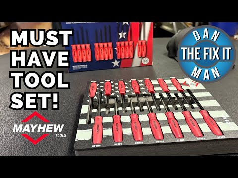 New! Mayhew Tools 31014F Micro Screwdrivers, PryBars, Torx, Hook & Picks, 14-Piece Set in Foam Tray!