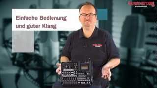Video thumbnail for FOSTEX MR-8 MK II Digital Multitrack Recorder (deutsch) by MusicStoreTV