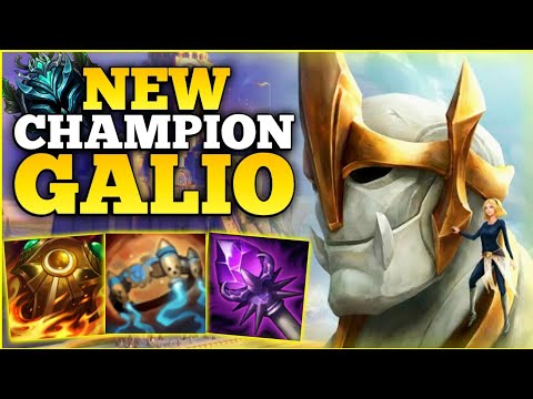 New Champion Galio | Galio Wild Rift Gameplay