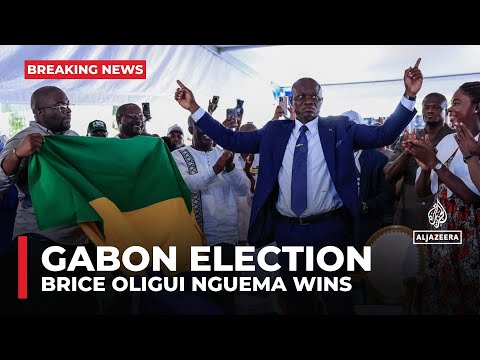 Gabon military leader Brice Oligui Nguema wins presidential election