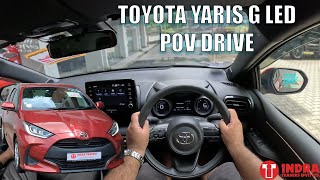Toyota Yaris G Grade KSP210 Review and Quick POV Drive