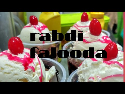 Rabdi Falooda Making|Indian Street Food|Ice Cream Falooda