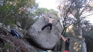 Video thumbnail de Problem 21 (Parking), 6a. Can Bruguera