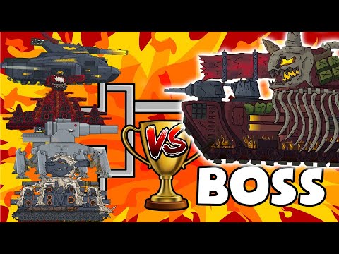 Massacre of mega tanks, Cartoons about tanks