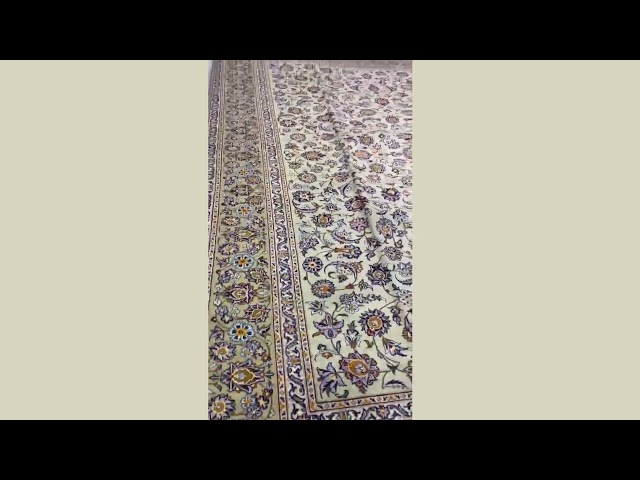 سجاد ايراني كاشان - صناعة و نسيج يدوي | مقاس: 4x3...