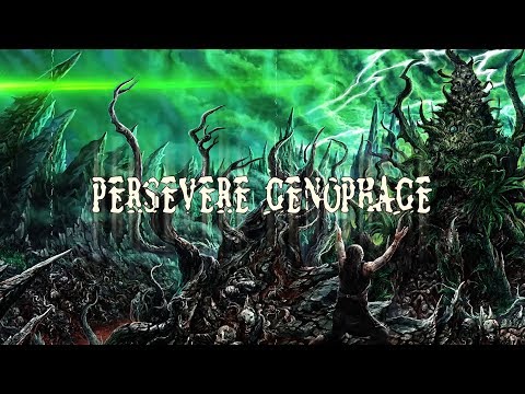 DEPRAVED MURDER - PERSEVERE GENOPHAGE [OFFICIAL LYRIC VIDEO] (2019) SW EXCLUSIVE