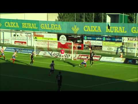 Gol de Borja (1-2) en el CD Lugo - SD Huesca Jornada 5