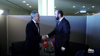 Meeting of Foreign Minister of Armenia with Head of the Federal Department of Foreign Affairs of the Switzerland