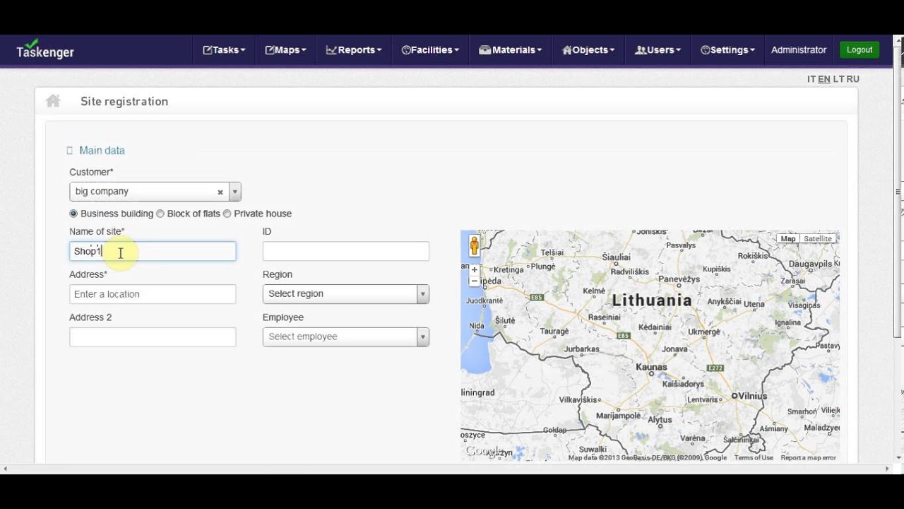 Field service management software - Taskenger