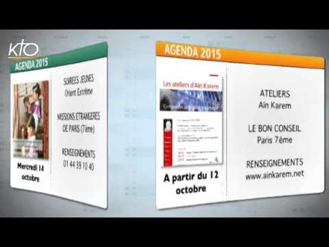 Agenda du 9 octobre 2015