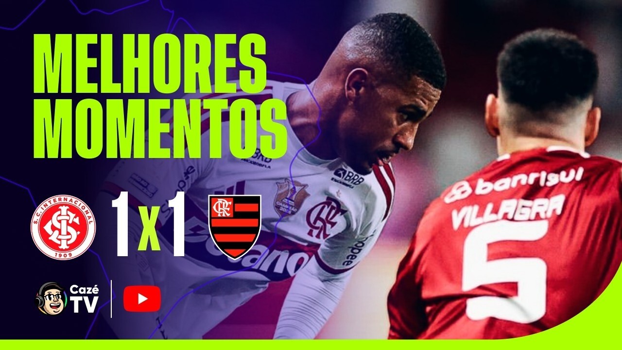 MELHORES MOMENTOS: INTERNACIONAL 1 X 1 FLAMENGO | BRASILEIRÃO 2026 | 21ª RODADA