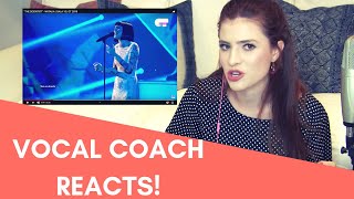 Voice Teacher Reacts to Natalia Lacunza - The Scientist