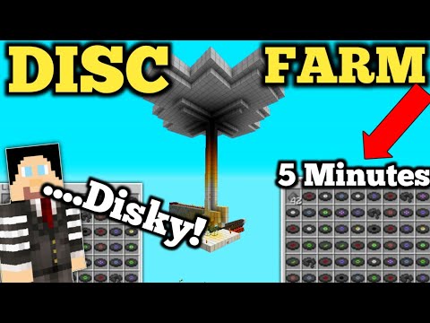 Fastest Non-Redstone Music Disc Farm Tutorial