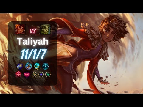 TALIYAH JUNGLE vs IVERN - EUW LoL Challenger Patch 14.3