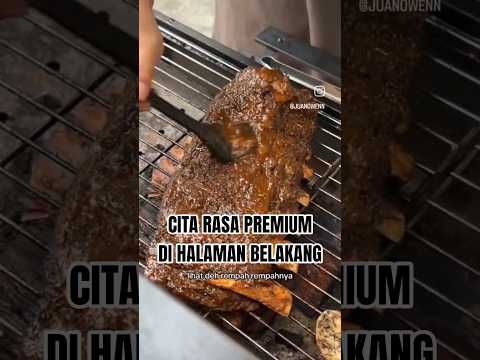 Cita Rasa Premium di Halaman Belakang #kuliner #dijabaraja #food #journey #bogor IG @juanowenn