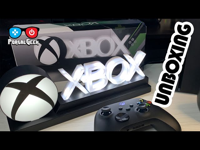 Vídeo relacionado con Paladone- Xbox Icons lámpara logo Xbox, coleccionable, producto oficial