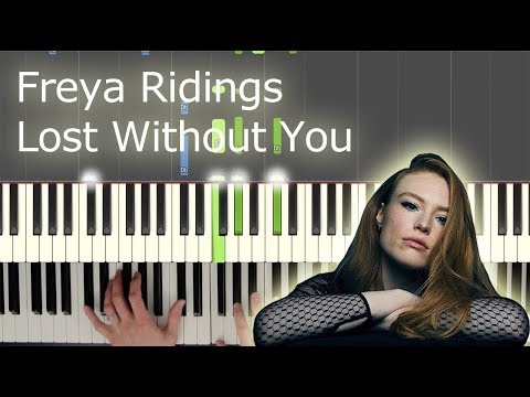 Lost Without You - Freya Ridings piano tutorial