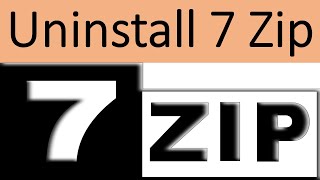 How to Uninstall 7 Zip on Windows? | Uninstall 7-Zip on Windows | 7 Zip Uninstallation