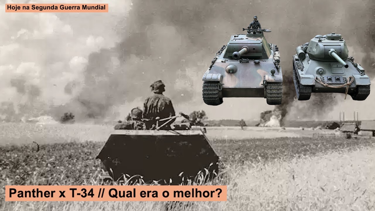 Panther x T-34 – Qual era o melhor?