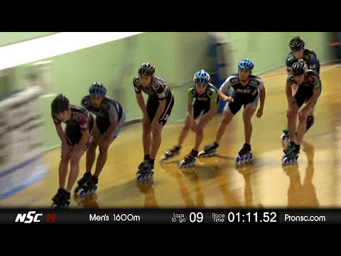 NSC 29 - Men's 1600m - Inline Speed Skating