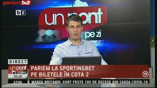 BILETUL ZILEI SPORTINGBET: “Mix” din fotbal și hochei în căutarea profitului!
