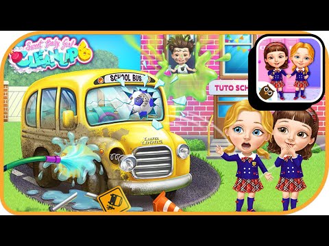 Sweet Baby Girl Cleanup 6 10 - School Cleaning Game | TutoTOONS - YouTube