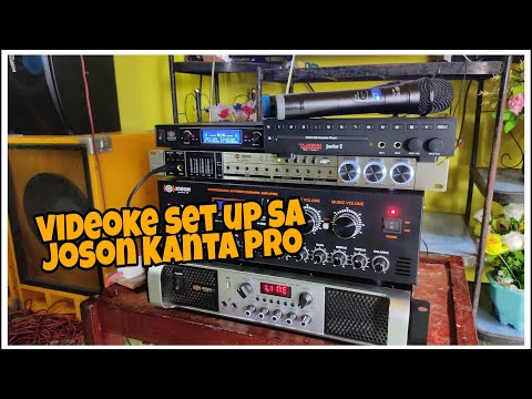 Videoke Player Sound Set up JOSON Kanta Pro In philippines