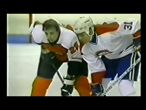 Flyers - Canadiens rough stuff 11/7/87