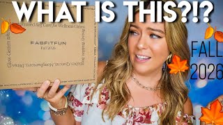 FabFitFun Fall 2026 Unboxing + Coupon Code | MYSTERY BOX UNBOXING