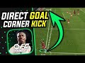 CAN WE SCORE A GOAL DIRECTLY FROM CORNERS?? | fc mobile how to score goals directly from corners