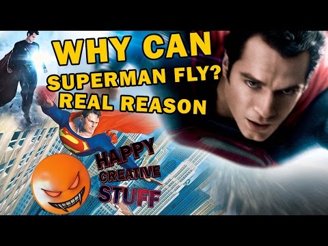 Why does Superman fly? - Real-life reason