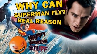 Why does Superman fly? - Real-life reason