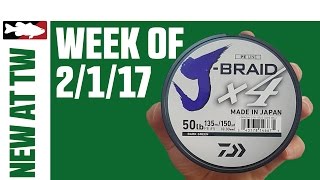 What's New At Tackle Warehouse 2/1/17