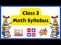 3rd Class Syllabus Class 3 Syllabus Class 3 Syllabus Maths Class 3rd Math