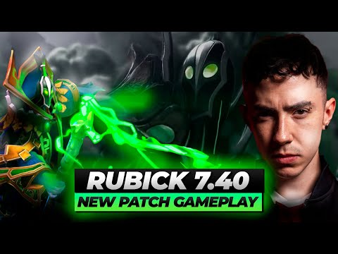 PATCH 7.40: RUBICK MID GAMEPLAY