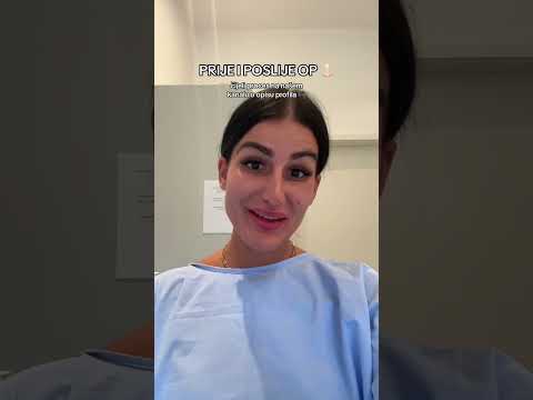 Cijeli dnevnik operacije nosa na našem kanalu 🎥 #rhinoplasty #operacijanosa #estetica #foryou