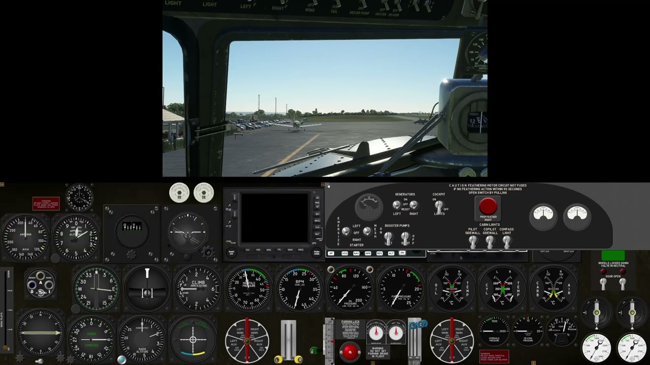 Experimental Sim Avionics Air Manager Instruments and Panels Tools