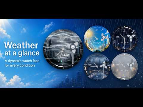 Skyline Forecast Watch Face video thumbnail