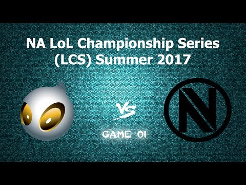 [LoL] Team Dignitas vs Team EnVyUs, Game 01 - NA LoL Championship Series LCS Summer 2017