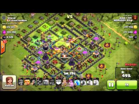 Atacando na liga Champion dando 100% em vila Full [WARGODS BR]