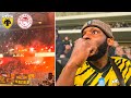 AMERICAN FAN EXPERIENCES A WILD ATHENS DERBY!! | AEK ATHENS VS OLYMPIACOS