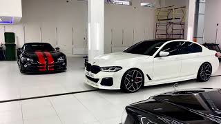 BMW g30 LCI на занижении!!!