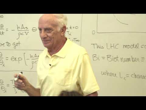 Heat Transfer (13): Transient heat conduction, lumped heat capacity model and examples