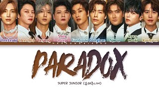 Download lagu SUPER JUNIOR Paradox Lyrics (슈퍼주니어 Paradox 가사) [Color Coded Lyrics Han/Rom/Eng] mp3