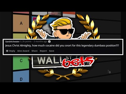 Legendary Wallstreetbets YOLOs | Tier List