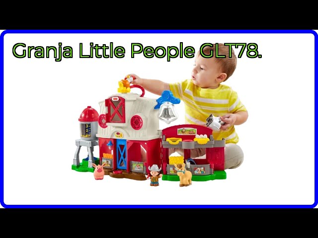 Vídeo relacionado con Fisher-Price Little People Pack de 8 Figuras animalitos de la Granja, Juguetes bebés +1 año (Mattel GFL21)