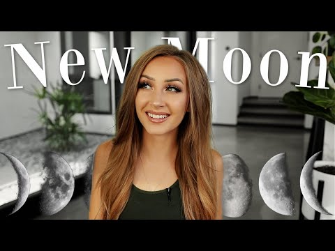 New Moon Manifestation | Manifest With The Moon 🌑