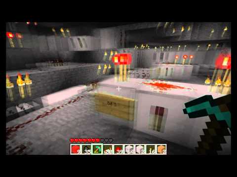 Minecraft - Button Sequence Combination Lock - Redstone Devices