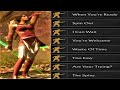 Mk11 Jade All Unlockable Taunts Showcase