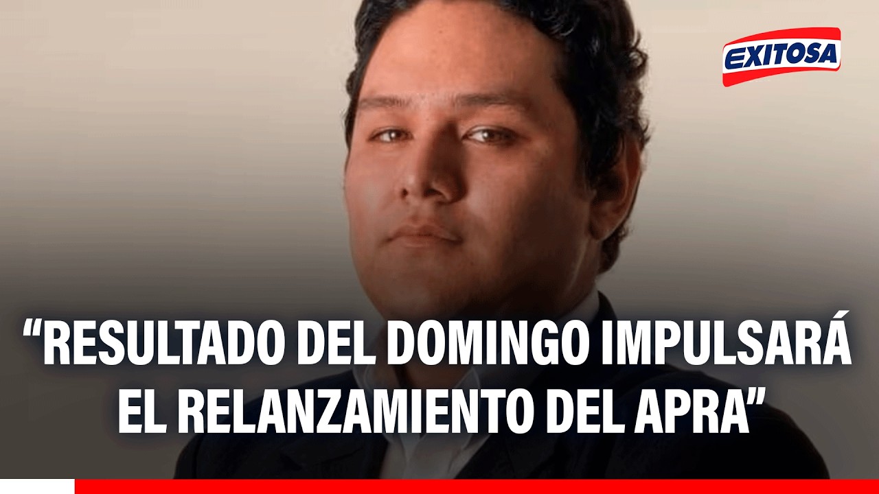 🔴🔵 Enrique Valderrama confía en que el APRA pasará la valla electoral: “No tengo ninguna duda”